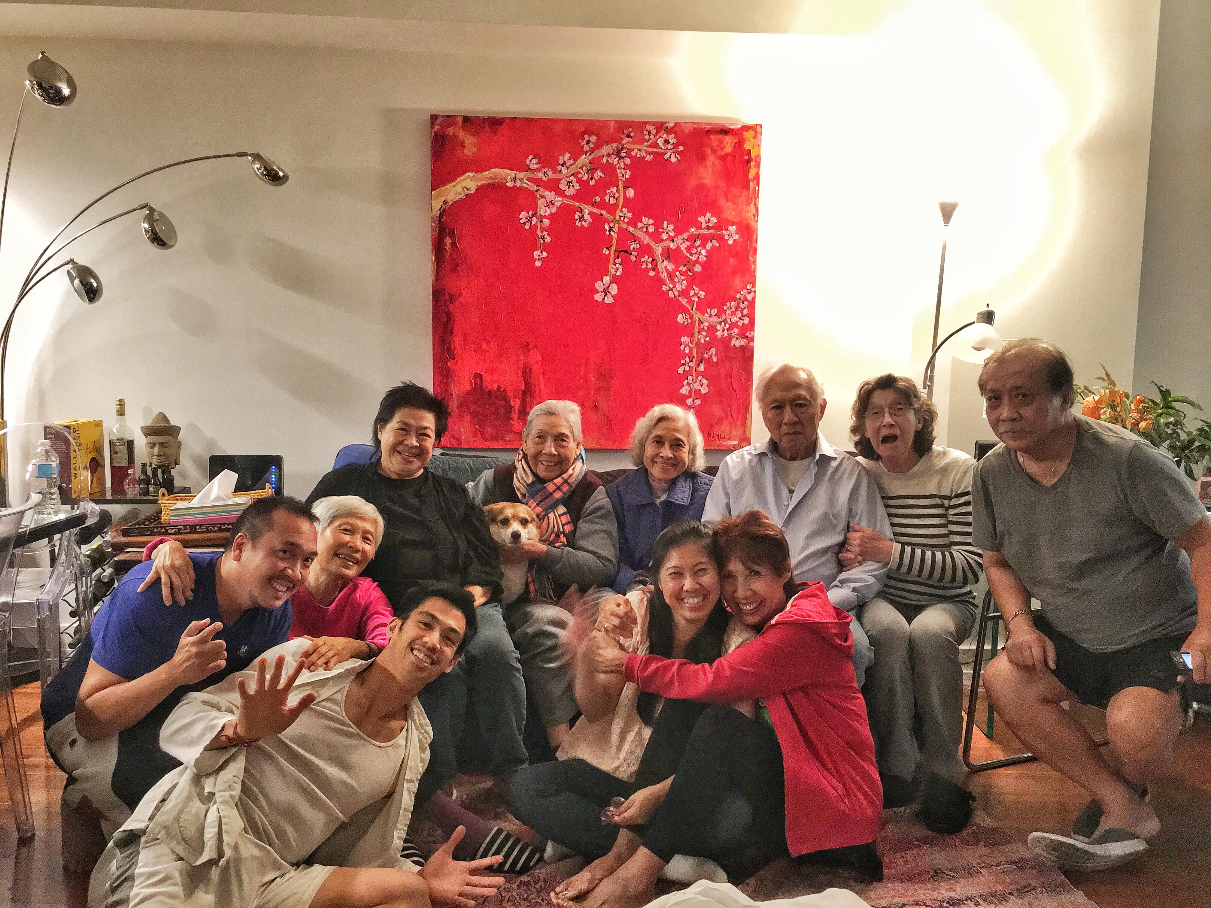 Lenga in a cherished memory from September 2017